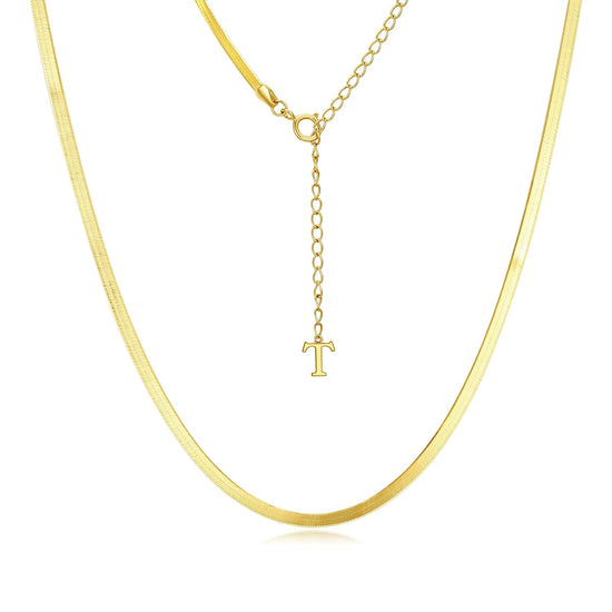 LEGACY--K18 Yellow Gold Thick-Snake-Chain Necklace